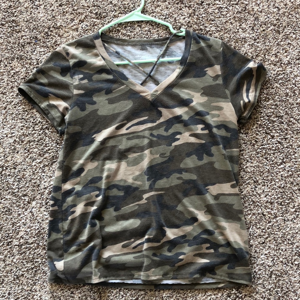 Camo Top